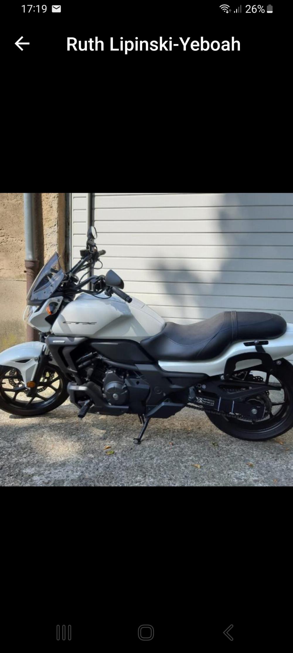 Motorrad verkaufen Honda CTX 700 Ankauf